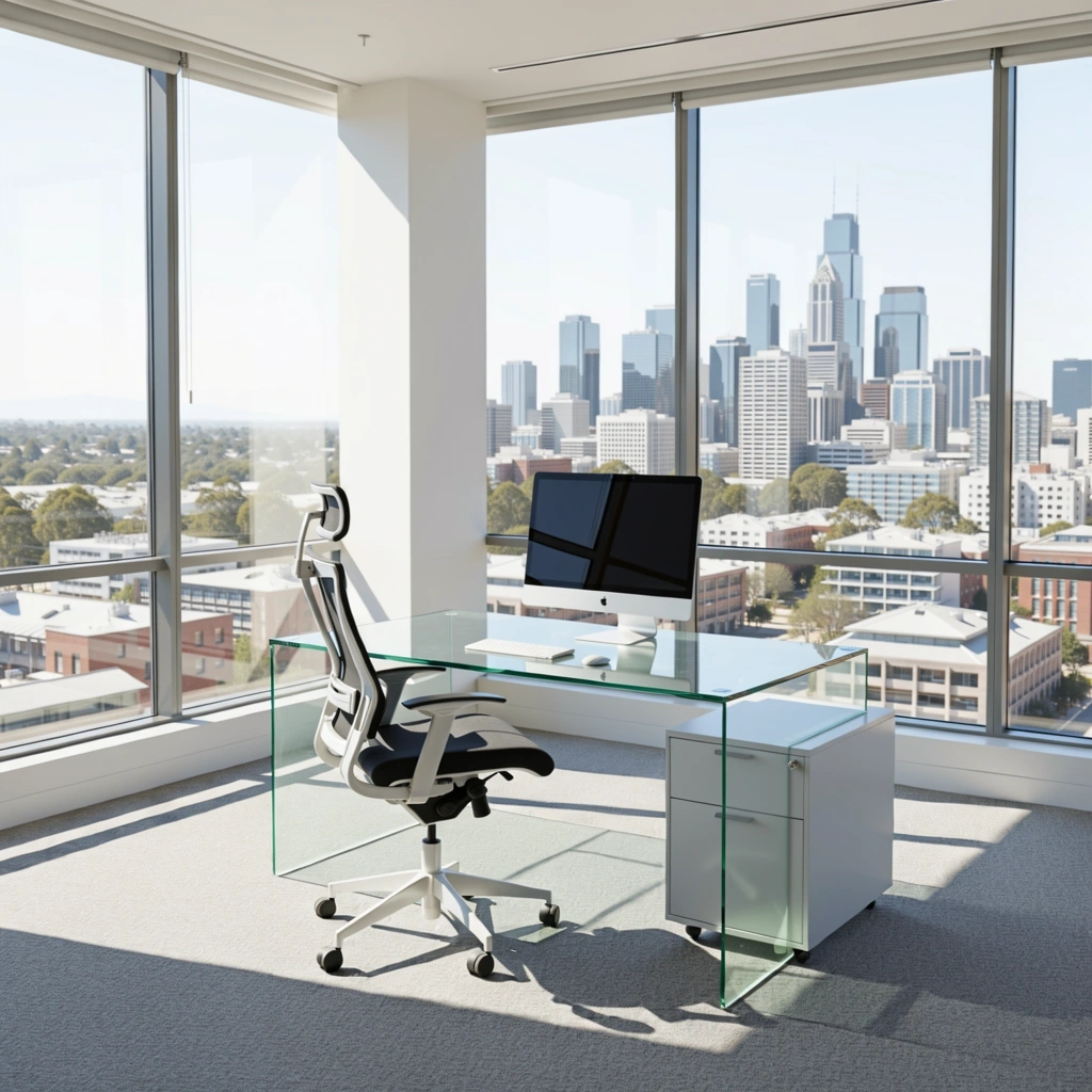 Financial office environment in Melbourne